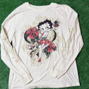 Betty Boop long sleeve tattoo